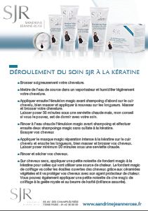 Sandrine Jeanne-Rose - Protocole de soins kératine